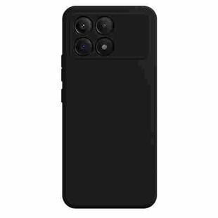 For Xiaomi Redmi K70 Pro Imitation Liquid Silicone Phone Case(Black)