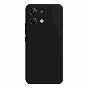 For Xiaomi Redmi Note 13 5G Imitation Liquid Silicone Phone Case(Black)