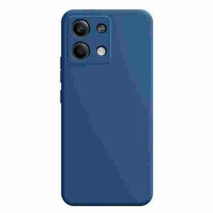 For Xiaomi Redmi Note 13 5G Imitation Liquid Silicone Phone Case(Blue)