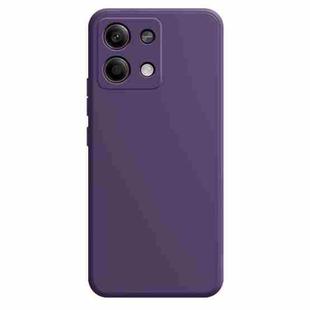 For Xiaomi Redmi Note 13 Pro 5G Imitation Liquid Silicone Phone Case(Dark Purple)