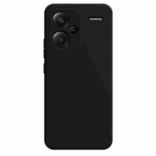 For Xiaomi Redmi Note 13 Pro+ Imitation Liquid Silicone Phone Case(Black)