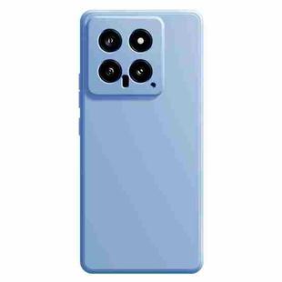 For Xiaomi 14 Imitation Liquid Silicone Phone Case(Sky Blue)