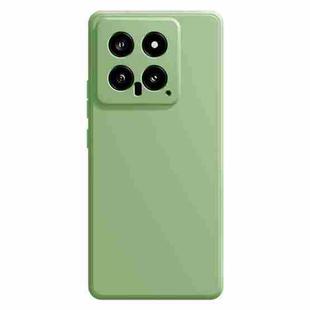 For Xiaomi 14 Imitation Liquid Silicone Phone Case(Matcha Green)