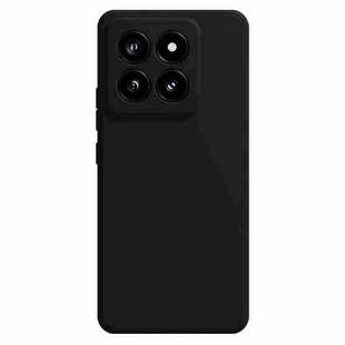 For Xiaomi 14 Pro Imitation Liquid Silicone Phone Case(Black)