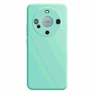 For Huawei Mate 60 Imitation Liquid Silicone Phone Case(Light Cyan)