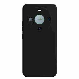 For Huawei Mate 60 Imitation Liquid Silicone Phone Case(Black)