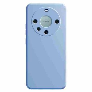 For Huawei Mate 60 Pro Imitation Liquid Silicone Phone Case(Sky Blue)