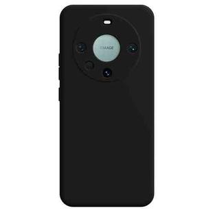 For Huawei Mate 60 Pro Imitation Liquid Silicone Phone Case(Black)