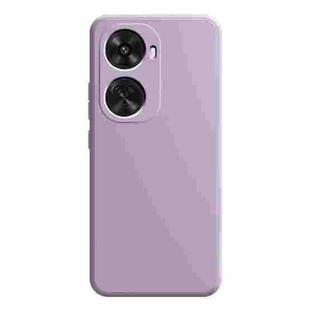 For Huawei Nova 11 SE Imitation Liquid Silicone Phone Case(Light Purple)