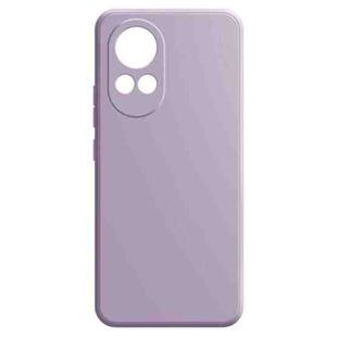For Huawei Nova 12 Imitation Liquid Silicone Phone Case(Light Purple)