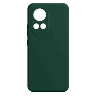 For Huawei Nova 12 Pro Imitation Liquid Silicone Phone Case(Dark Green)