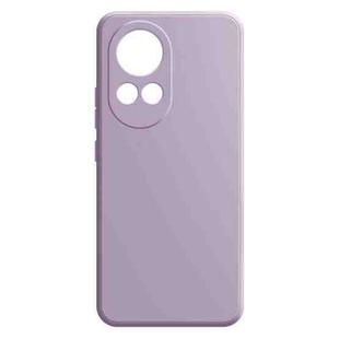 For Huawei Nova 12 Pro Imitation Liquid Silicone Phone Case(Light Purple)