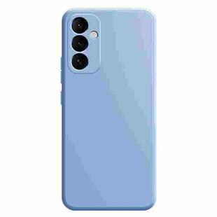 For Samsung Galaxy A15 Imitation Liquid Silicone Phone Case(Sky Blue)