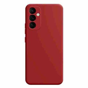 For Samsung Galaxy A15 Imitation Liquid Silicone Phone Case(Dark Red)