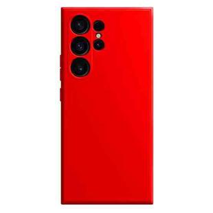 For Samsung Galaxy S24 Ultra 5G Imitation Liquid Silicone Phone Case(Red)