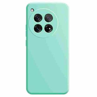 For OnePlus 12 Imitation Liquid Silicone Phone Case(Light Cyan)