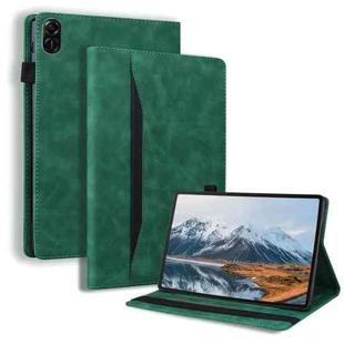 For Honor Pad X8a Splicing Shockproof Leather Tablet Case(Green)