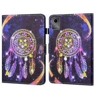 For Lenovo Tab M11/ Xiaoxin Pad 11 2024 Coloured Drawing Stitching Smart Leather Tablet Case(Starry Sky Wind Chime)