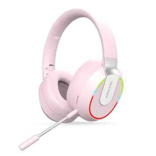 L850 Foldable ENC Noise Reduction Wireless Bluetooth Earphone with Microphone(Pink)