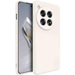 For OnePlus 12 5G imak UC-4 Series Straight Edge TPU Phone Case(White)