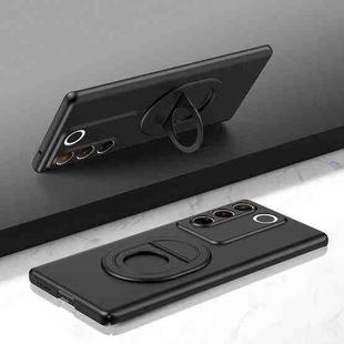 For vivo S16 / 16 Pro Magsafe Hidden Fold Holder Full Coverage Shockproof Phone Case(Black)