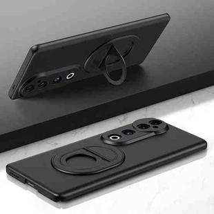 For vivo S19 Pro Magsafe Hidden Fold Holder Full Coverage Shockproof Phone Case(Black)