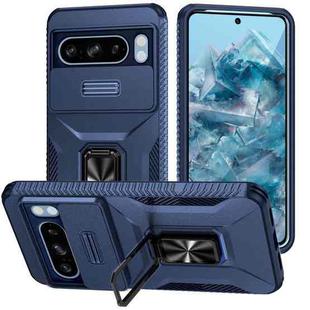 For Google Pixel 8 Pro Sliding Camshield Holder Phone Case(Blue)