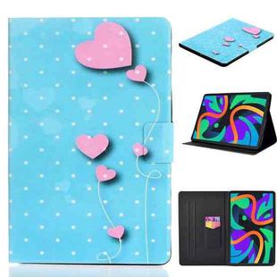 For Lenovo Tab M11/ Xiaoxin Pad 11 2024 Voltage Coloured Drawing Smart Leather Tablet Case(Love Balloons)