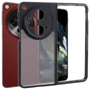 For OPPO Find N3 / OnePlus Open Matte Black TPU + PC Phone Case