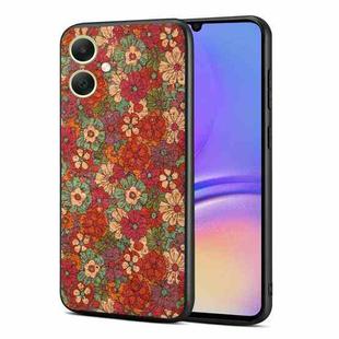 For Samsung Galaxy A05 Four Seasons Flower Language Series TPU Phone Case(Summer Red)