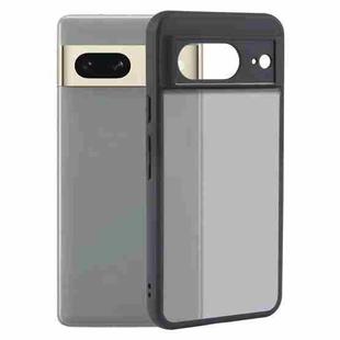 For Google Pixel 8 Matte Black TPU + PC Phone Case