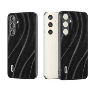 For Samsung Galaxy S24+ 5G ABEEL Galactic Pattern Protective Phone Case(Black)