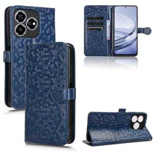 For ZTE Axon 60 4G Honeycomb Dot Texture Leather Phone Case(Blue)