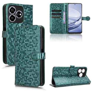 For ZTE Axon 60 4G Honeycomb Dot Texture Leather Phone Case(Green)