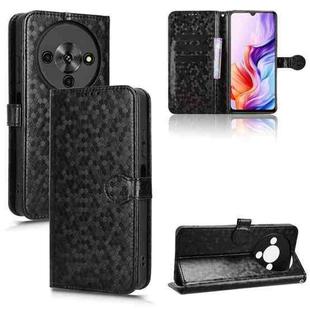 For ZTE Blade A76 5G Honeycomb Dot Texture Leather Phone Case(Black)