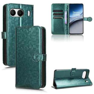 For OnePlus Nord 4 5G Honeycomb Dot Texture Leather Phone Case(Green)