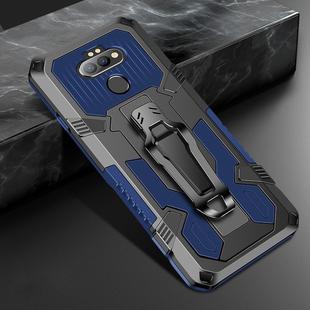 For LG K31 Machine Armor Warrior Shockproof PC + TPU Protective Case(Royal Blue)