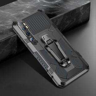 For Xiaomi Mi Note 10 Pro Machine Armor Warrior Shockproof PC + TPU Protective Case(Space Gray)