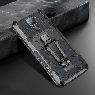 For Xiaomi Redmi Note 9 Machine Armor Warrior Shockproof PC + TPU Protective Case(Space Gray)