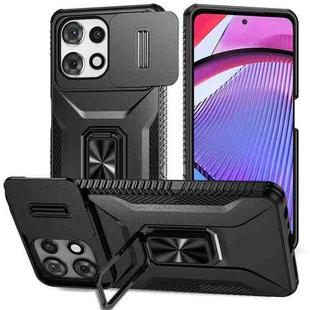 For Motorola Moto G Power / G Play 2025 Sliding Camshield Holder Phone Case(Black)