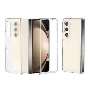For Samsung Galaxy Z Fold5 5G TPU+PC Transparent Phone Case