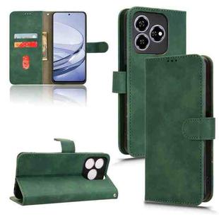 For ZTE Blade V60 4G / Axon 60 Skin Feel Magnetic Flip Leather Phone Case(Green)