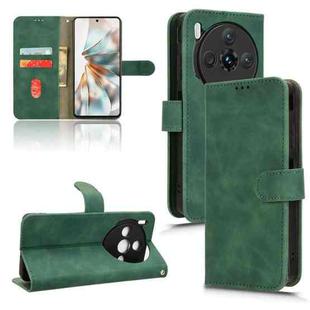 For ZTE nubia Z60S Pro Skin Feel Magnetic Flip Leather Phone Case(Green)