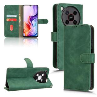 For ZTE Blade V70 Max Skin Feel Magnetic Flip Leather Phone Case(Green)