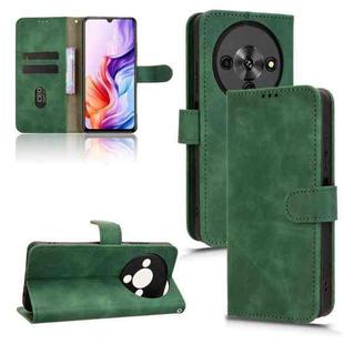 For ZTE Blade A76 5G Skin Feel Magnetic Flip Leather Phone Case(Green)