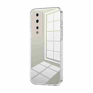 For Honor 80 GT Transparent Plating Fine Hole Phone Case(Transparent)