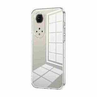 For Honor 50 Pro  / Huawei nova 9 Pro Transparent Plating Fine Hole Phone Case(Transparent)