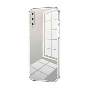 For Honor Play 3 Transparent Plating Fine Hole Phone Case(Transparent)