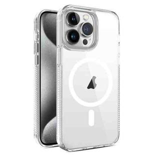 For iPhone 15 Pro Max 2.5mm MagSafe Acrylic Hybrid TPU Phone Case(Transparent)