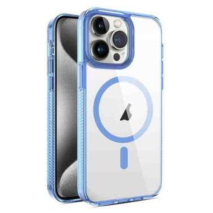 For iPhone 15 Pro 2.5mm MagSafe Acrylic Hybrid TPU Phone Case(Sky Blue)